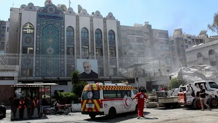Iran embassy attack Israel