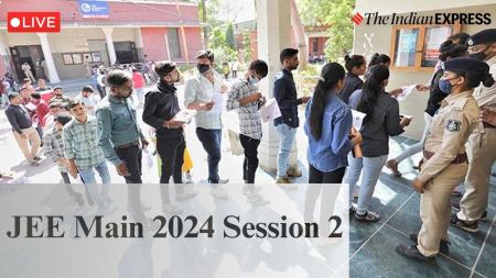 JEE Main 2024 Session 2 Live Updates: BTech, BE paper 1 today; exam guidelines